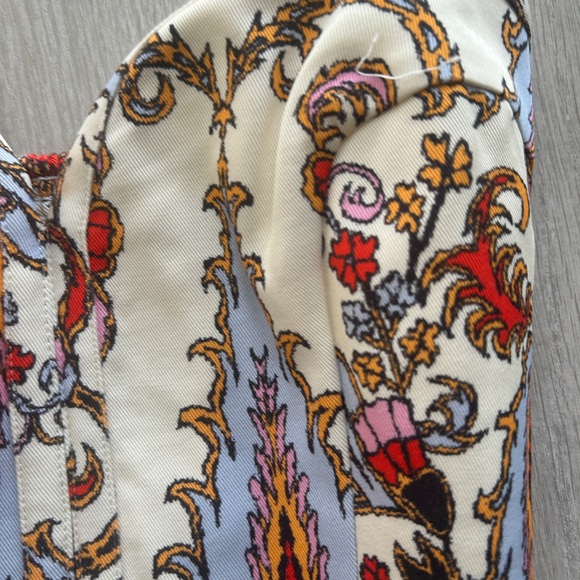 Mara Hoffman rilynn paisley bustier crop top - Picture 7 of 10
